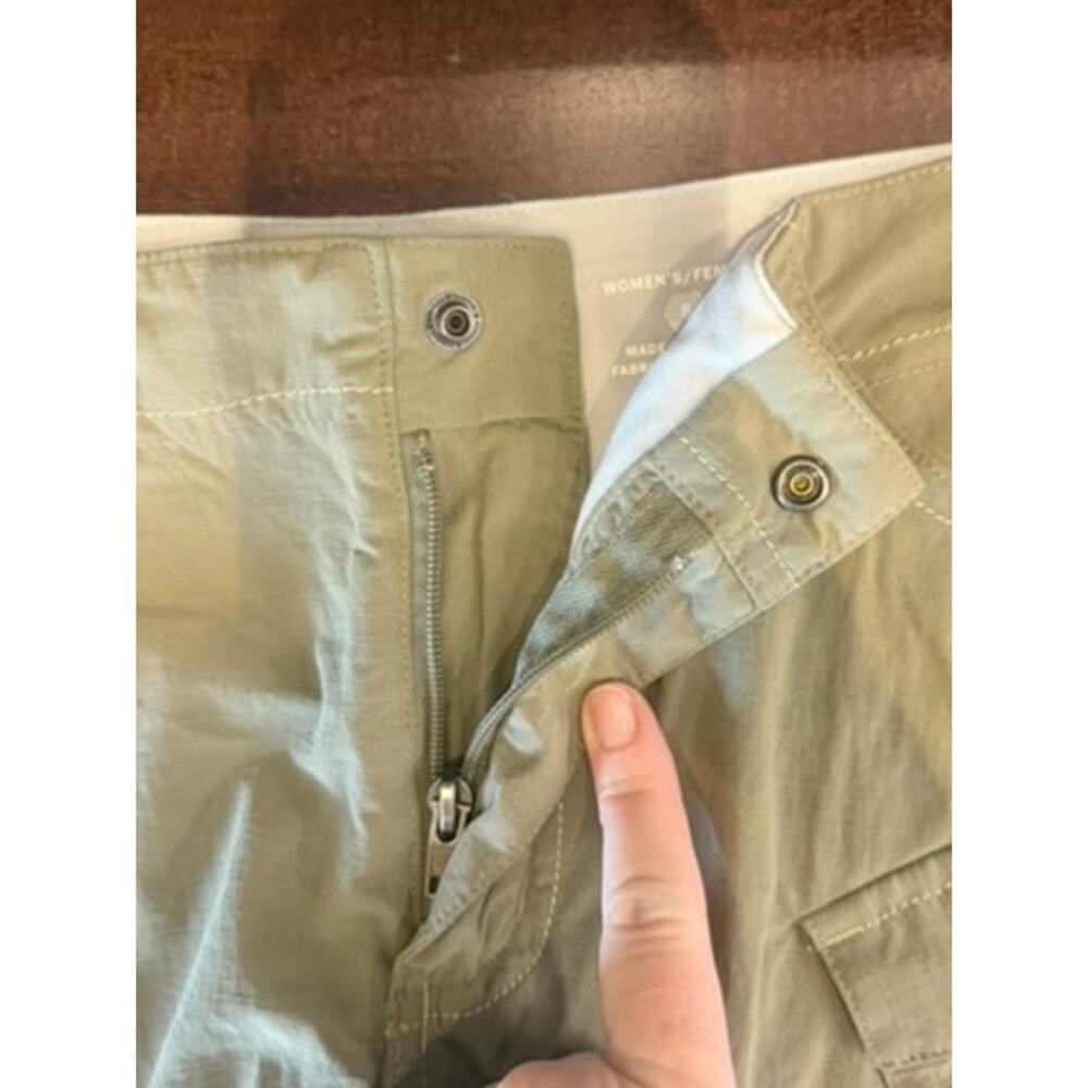 Y2K 00s Low Rise Mountain Hardware Hiking Skirt 8 Olive Green Gorpcore Outdoors - Picture 5 of 11